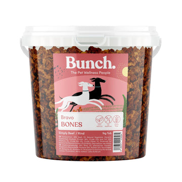 Trainingsknöchelchen Rind - Bunch (1kg-Eimer)